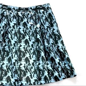 Sharagano Satin Skirt w/Pockets, Black, Lined